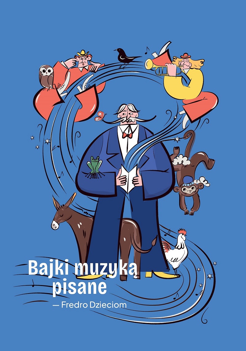 Bajki muzyką pisane 2024 plakat Kamila Płochacka
