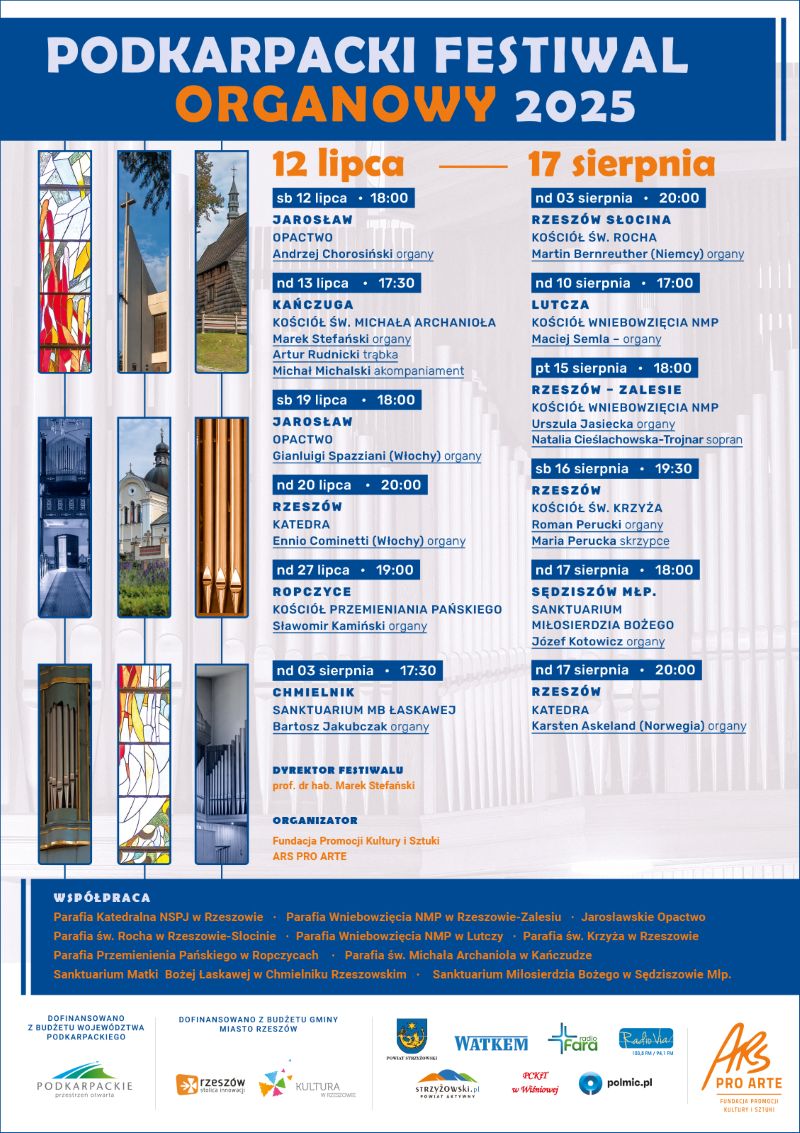 Festiwal muzyki organowej 2025 800