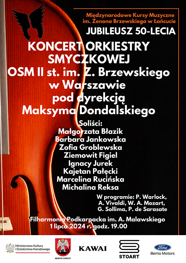 Międzynarodowe Kursy Muzyczne im. Zenona Brzewskiego w Łańcucie 600