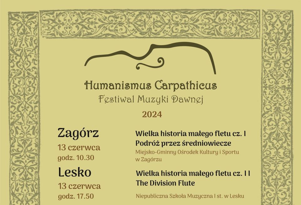 Festiwal „Humanismus Carpathicus” na Podkarpaciu