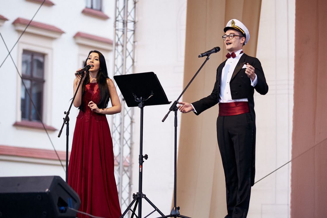 Aleksandra Szymańska - sopran i Jakub Kołodziej - tenor