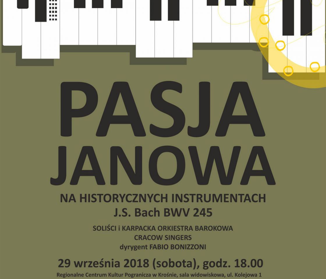 Krośnieńska Jesień Muzyczna - Pasja Janowa Bacha