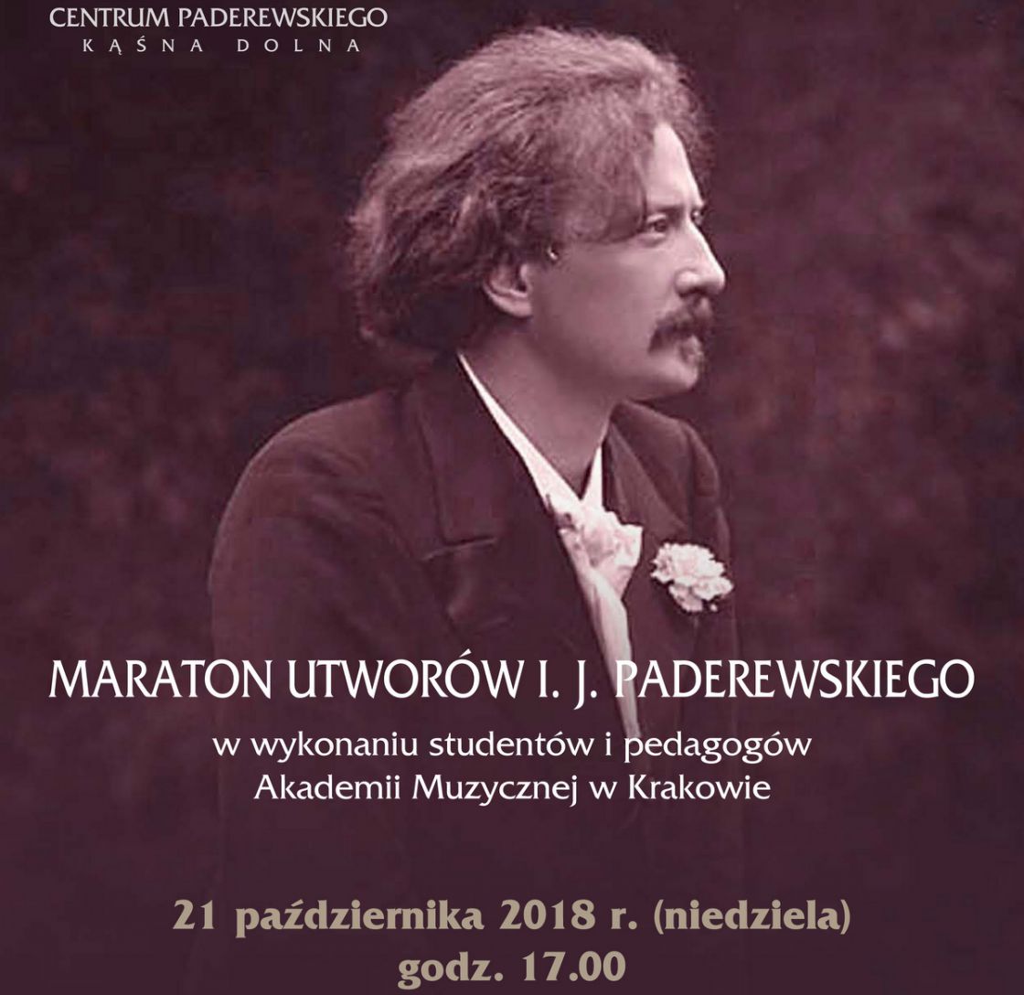 Maraton utworów Ignacego Jana Paderewskiego
